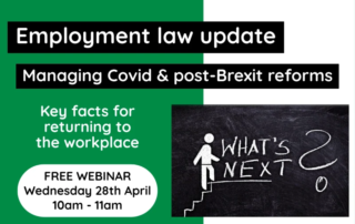 Employment law webinar icon